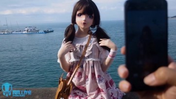 【闪闪工作室】【泉蜜蜂】带着KIG娃娃海岛边走边拍 闷热+围观+泳装彩蛋