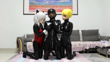 【UCM】胶衣Kigurumi榨精受难