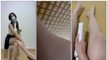 【新月原创】【佳怡】 第一视角 无袖 热裤 穿高跟鞋 丝袜特写 妖媚的姿势 撅起屁股求调教 玩zdb 扯丝袜