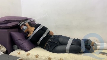 【绳艺星龙】模特阿遇，在家中遇袭被绑，崩溃痛哭！
