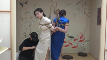 【胜景影视】榻榻米紧缚双M