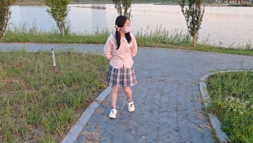 【苏苏】JK镣铐白天户外公园探险后续（补）