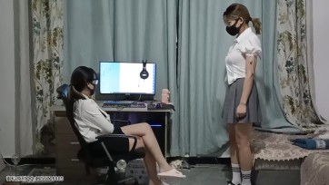 【御仙工作室】一日为师第一章之第一次责罚（剧情，sp，打手心，师生，双女）