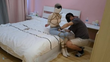 【JS】【宫怡】全身束缚/严密封堵/胶带/口罩/棒棒刺激