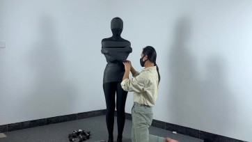 【无脑鱼工作室】少女的木乃伊初体验（上）- Zentai全包 - tk脚心 - 木乃伊全过程