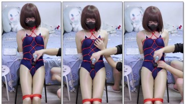 【刻猫猫不是色猫猫】【伪娘男娘/贞操锁锁射/捆绑/死库水泳衣/肉丝】KMM-mini-01