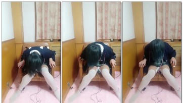 【弦明】自缚在椅子上的电击玩弄，无助的挣扎只能够等待定时锁的时间结束