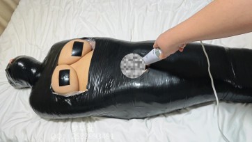 【梦华社】君君胶带全包木乃伊挑战~真空全包~胶带ZX~QG控制~呼控