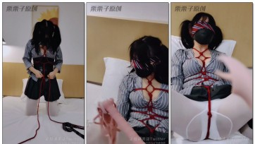 【栗栗子原创】《被调教的M女房东 01》JK 自缚 M腿 白丝 双马尾 恶女调教 快乐棒 十余分钟反复强高