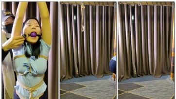 【一绳所爱】刘若汐直立吊放置逃脱