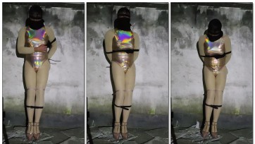 【沫橙】伪娘沫橙深夜外出自缚