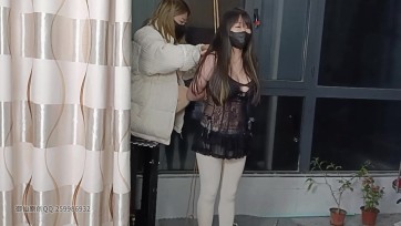 【御仙工作室】背缚五花之踮脚地狱（五花，极限垫脚，足控福利，白裤袜，镣铐）