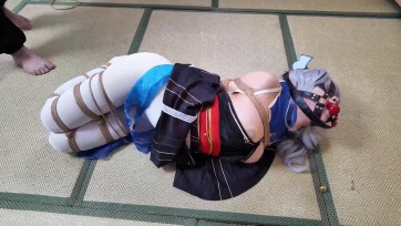 【象人工作室】小0-cos德丽莎，直臂并腿，马具口球驷马！