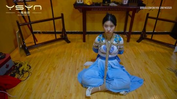 【一绳有你】邹冬雨 【刑审潘金莲】漂亮苗条毒妇潘金莲大堂受刑不忘本色勾引县爷遭到打板子手拶直臂五花海老缚驷马斩首