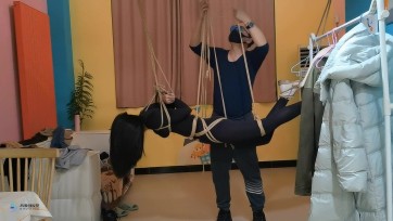 【JS】【沐兮】一身黑衣尝试悬吊GC刺激