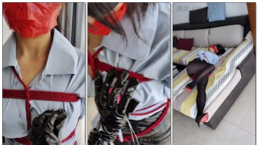 【栗栗子原创】《黑丝女秘书狩猎计划01》户外跟踪、自嗨、捆绑强高、连续多次强高、黑丝高跟鞋、调教