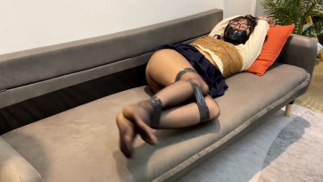 【默示录】【七七】黑丝与黑色胶带的捆绑~