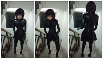 【UCM】胶衣kigurumi前后夹击 外