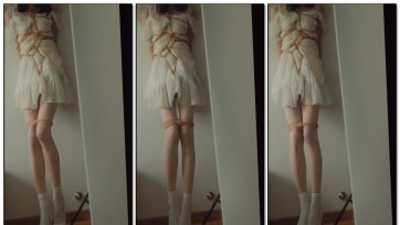 【凉叶子】【天使叶】久违的一次被绑，轻微罚站