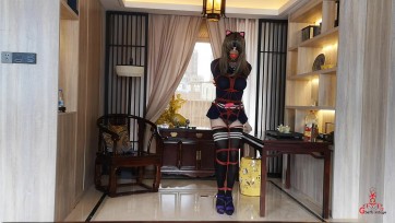 【CD伪娘小诡的自缚】库存片 学生袜跑步机♥♥♥