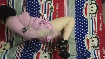 【沫橙原创】伪娘的自缚调教