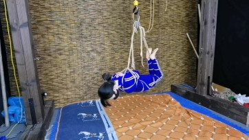 【HD飞天】柔仙儿运动衣后手运动衣观音吊缚