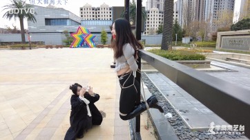 【半岛束艺台】【户外】【海语】 楼盘烂尾，抓获售楼小姐一枚