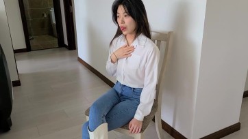 【一往情深】女反派 (1)长靴牛仔女摆弄