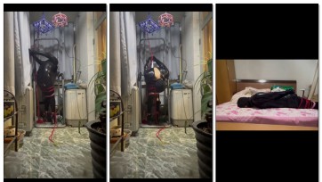 【TRY】阳台自缚罚站、驷马