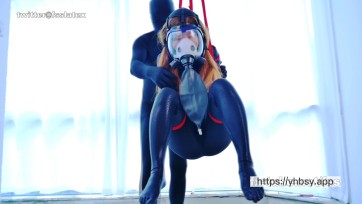 【FSS工作室】Dove小姐姐的悬吊秋千和BP游戏 zentai 黑曼巴 紧身衣 悬吊 鞭打 荡秋千 墙高 呼吸抑致 只息