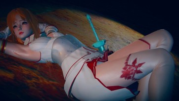 【3D动画】《异种神域》第三层 亚丝娜 结城明日奈 哥布林袭击 战败