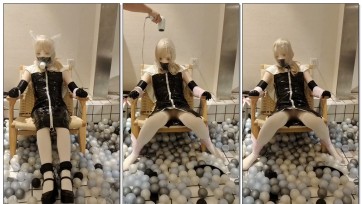 【星河】kigurumi修女服娃娃束缚热缩袋禁锢强高