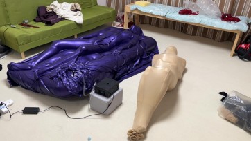 【黑魔法师】真空床超长时间拘束，还有他的朋友陪绑！