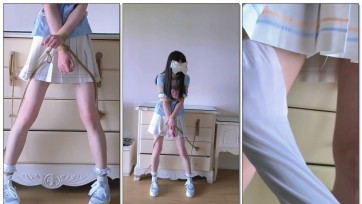 【凉叶子】站立惩罚捆绑 与柜子的联动 姿势强制系列