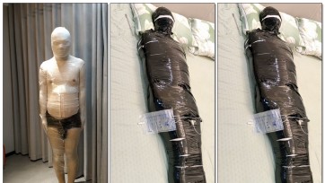 【受虐狂】疯狂耳光，榨汁，全包三层，放置，罚站，失禁，鼻责