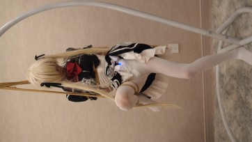 【伊那嵐枫】伪娘 小枫单腿及驷马吊缚