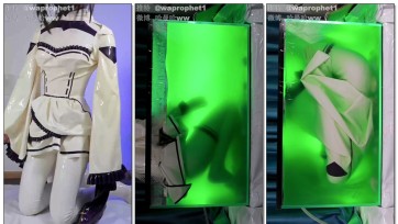 【哈曼哈w】超级多层！七层乳胶衣穿入一米长度g塞入体层层超级紧身包裹，塞入整整一米长的g塞，进入粘液之中