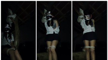 【无名氏在此】印度尼西亚女子野外自缚 2