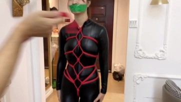 【默示录】【小柯】菱形缚教学，以及简单的腿缚绑法~