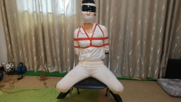 【随心原创】鹿野 椅子上 毛巾 胶布 静电胶带 纱布 堵嘴挣扎