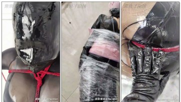 【栗栗子原创】《Zentai 少女惩罚合集》呼吸游戏、胶带捆绑封嘴、快乐蛋快乐棒震动、不停歇数次强高、Zentai 、全包皮衣、头套、全身润滑液粘液、鞭打