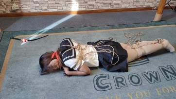 【一绳所爱】大学生妮妮《日式驷马》及访谈，大号口球驷马放置，最后结尾是几个小问题访谈和自己试戴口球的花絮