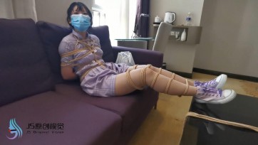 【JS】琳洛 肉丝帆布鞋全身缚 腼腆的新人妹子