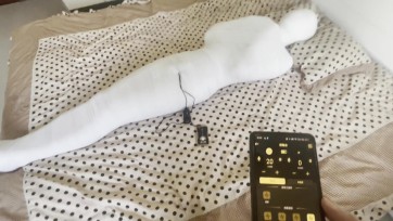 【一块小禾】【绷带木乃伊】绷带包裹木乃伊挣扎放置