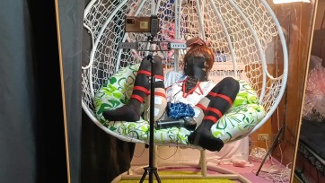 【时生】被俘的阿米娅（3）单腿吊，郊狼道具折磨，观看自己被调教的羞耻模样，最终被驯化成只会发情的宠物母狗