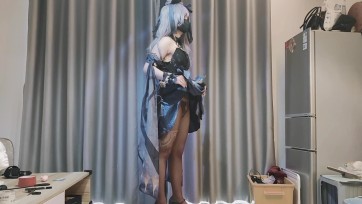 【凛凛蝶】我买的原神盲盒，歪出了可以随便玩弄脱衣服的手办刻晴-上