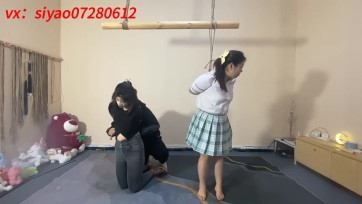 【山鬼工作室】直臂与五花的双人挣扎，欢欢不断与男主皮，被收拾的泪眼婆娑，楚楚可怜，甚是动人