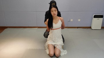 【一绳所爱】这是陈婧舒第一次体验绳艺捆绑
