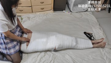 【津缚原创】【粉丝体验-第九集】小偷的惩罚 榨汁+坐脸+玩胸+木乃伊~