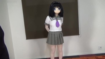 【zentai】着ぐるみアニメ超圧縮♥立体バキューム拘束電マ責め
